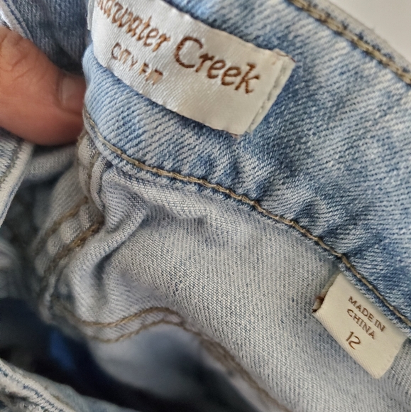 Coldwater Creek City Fit Light Blue Denim Jeans - Size 12 - Picture 4 of 7